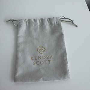 Kendra Scott Silver Jewelry Pouch